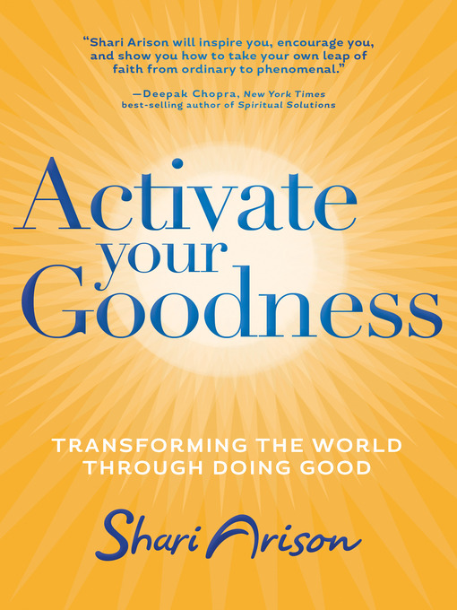 Title details for Activate Your Goodness by Shari Arison - Available